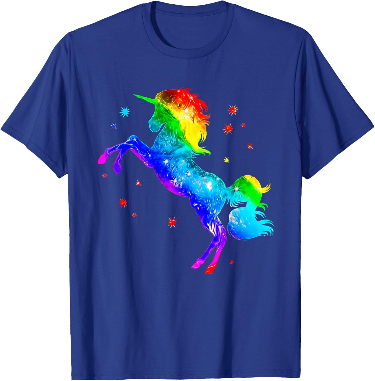 Unicorn Rainbow Galaxy Gay Pride T-Shirt - T-Shirt | Royal