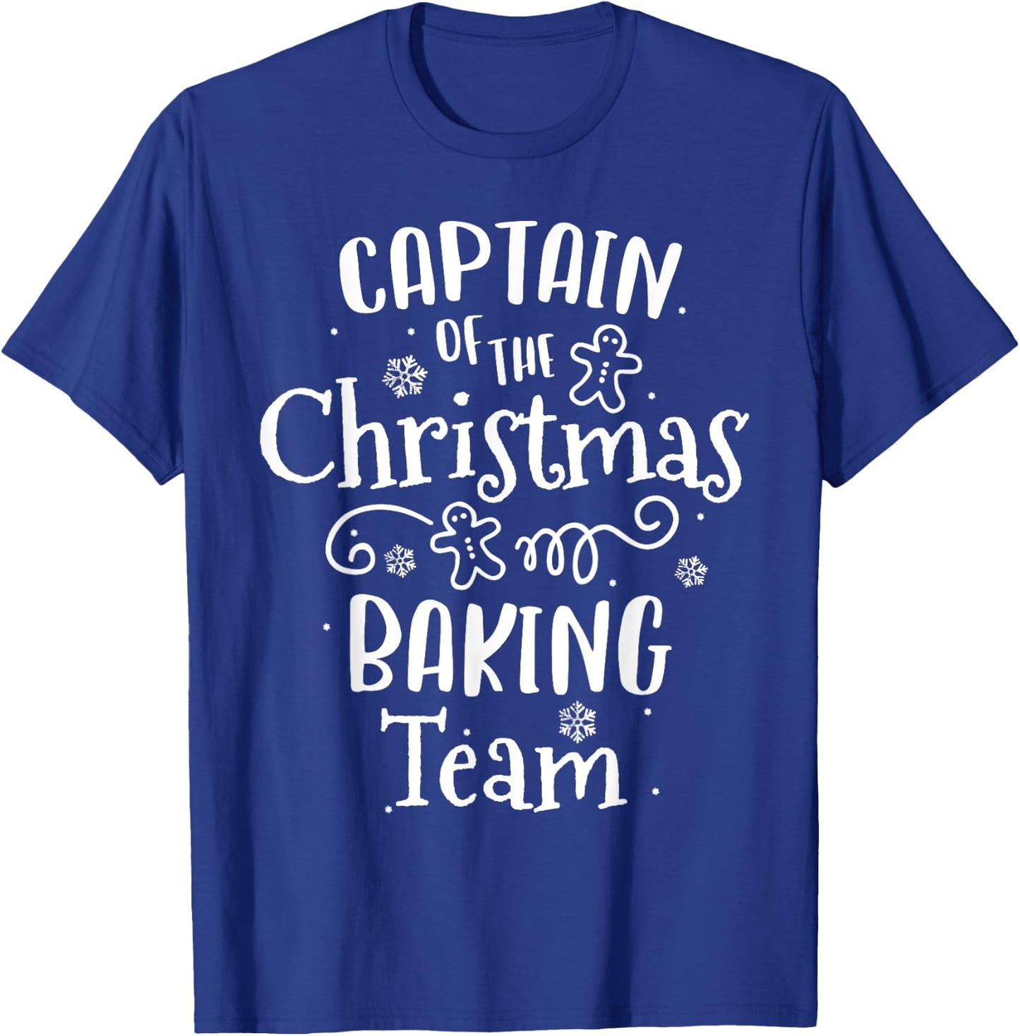 Christmas Baking Team for Kids Family Xmas Cookies T-Shirt - T-Shirt | Royal