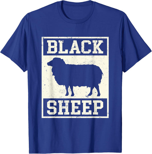 Black Sheep | Outsider Different | Be Yourself T-Shirt - T-Shirt | Royal