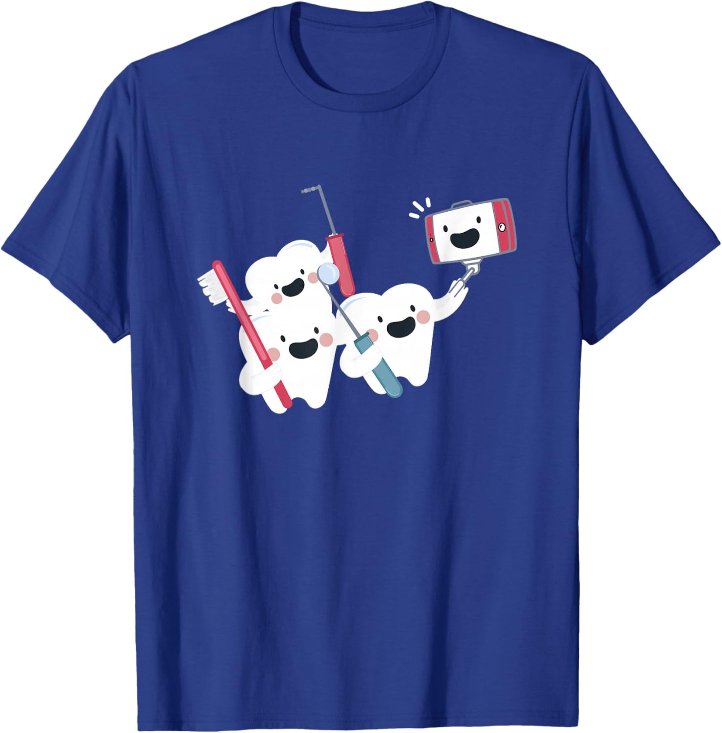 Molar Selfie - Funny Dentist Shirt Gift Dentists T-Shirt - T-Shirt | Royal