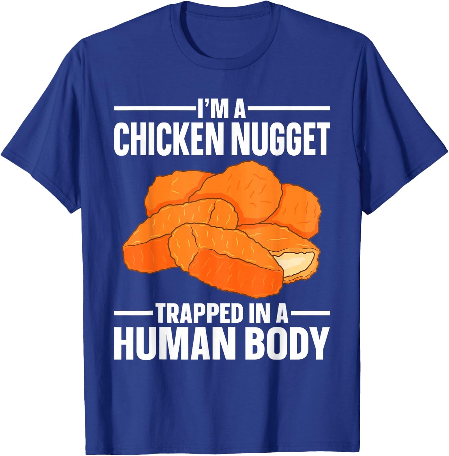 Funny chicken nuggets Nugs T-Shirt - T-Shirt | Royal
