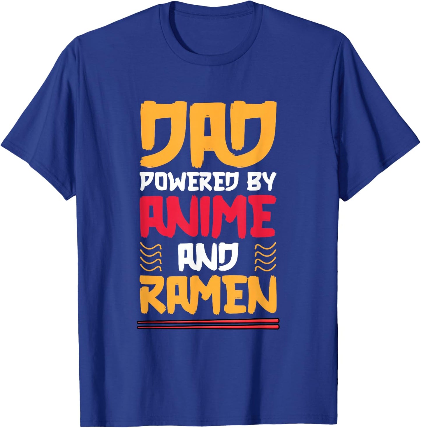 Anime Fathers Day Japanese Manga Otaku Kawaii Anime Dad T-Shirt - T-Shirt | Royal