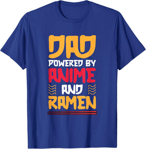 Anime Fathers Day Japanese Manga Otaku Kawaii Anime Dad T-Shirt - T-Shirt | Royal