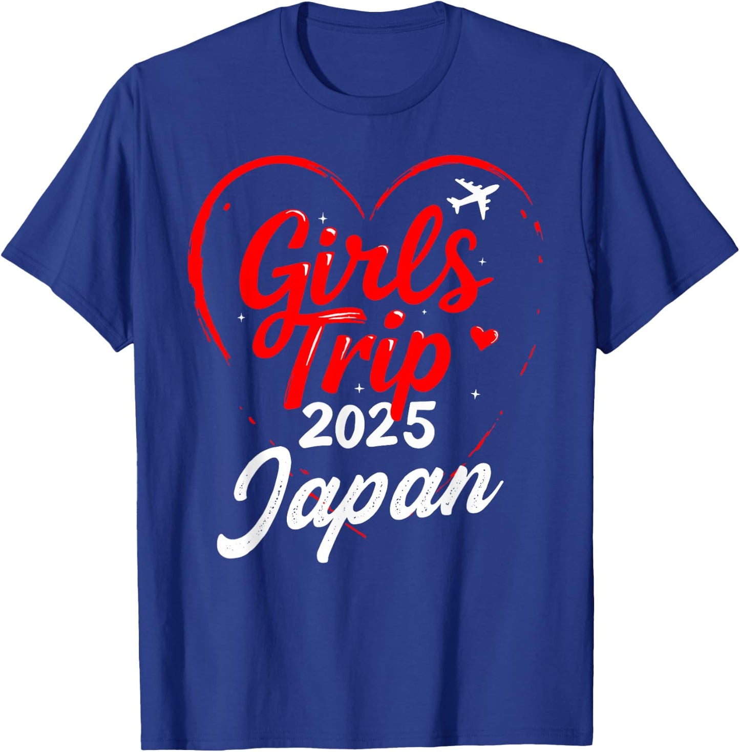 Girls Trip Japan 2025 Shirts Vacation Weekend Birthday Squad T-Shirt - T-Shirt | Royal