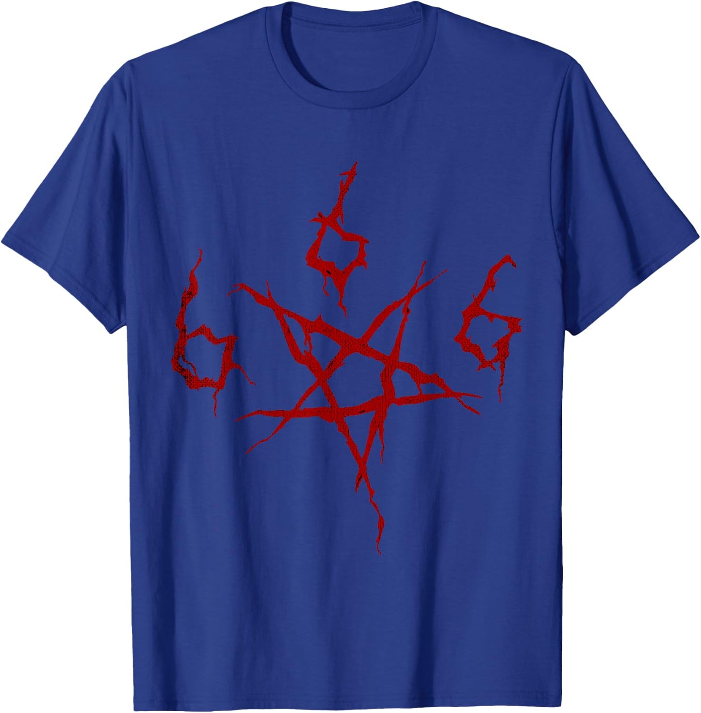 Death Metal Fans Satanisches 666 Pentagramm T-Shirt - T-Shirt | Royal