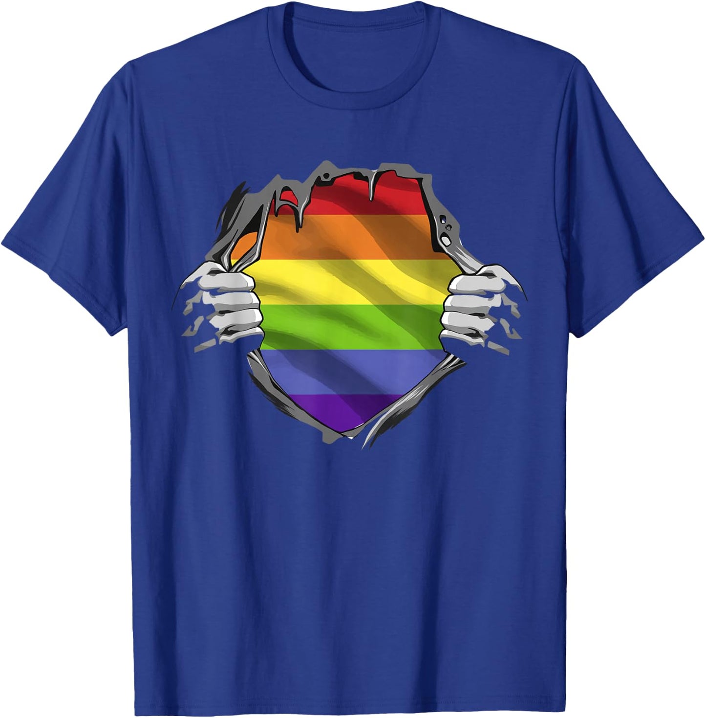 LGBTQ - Gay Pride - Regenbogen T-Shirt - T-Shirt | Royal