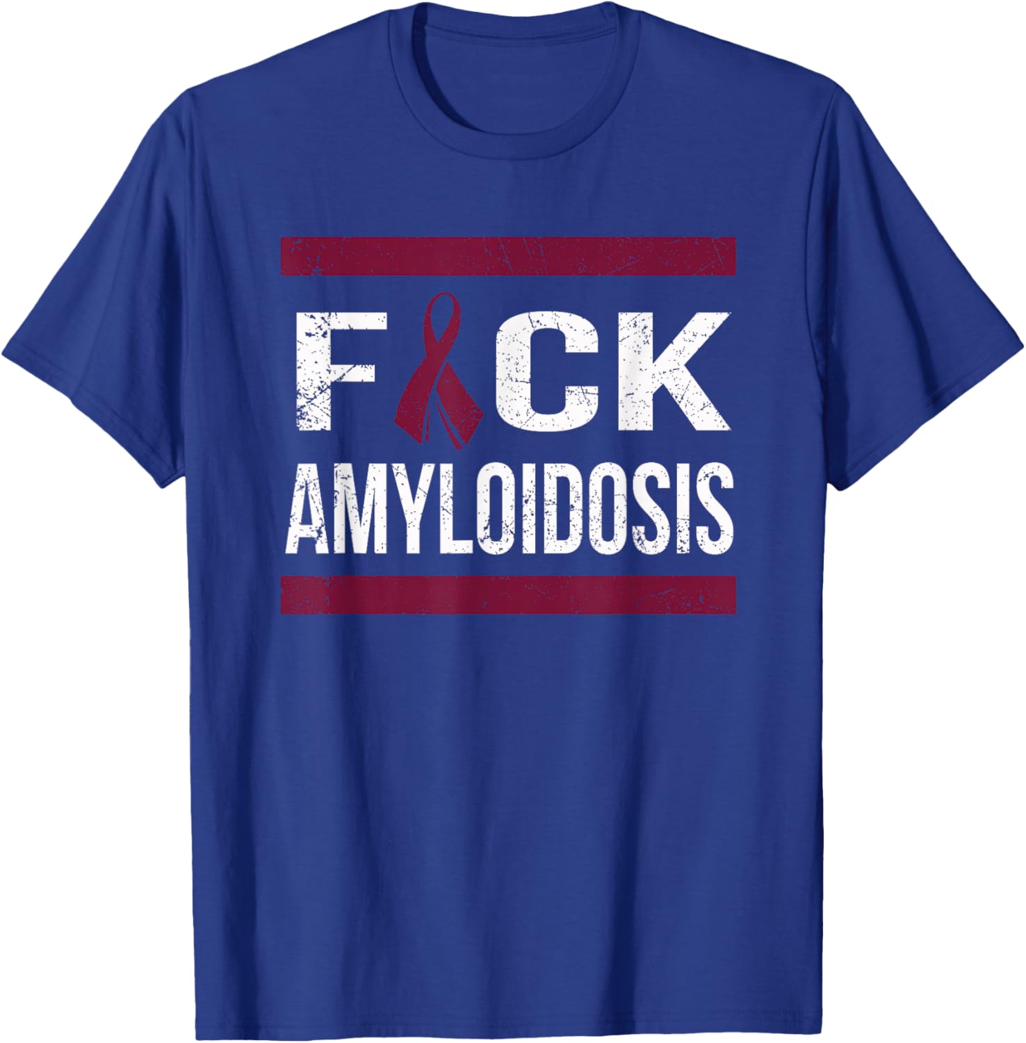Support Amyloidosis Awareness T Shirt T-Shirt - T-Shirt | Royal