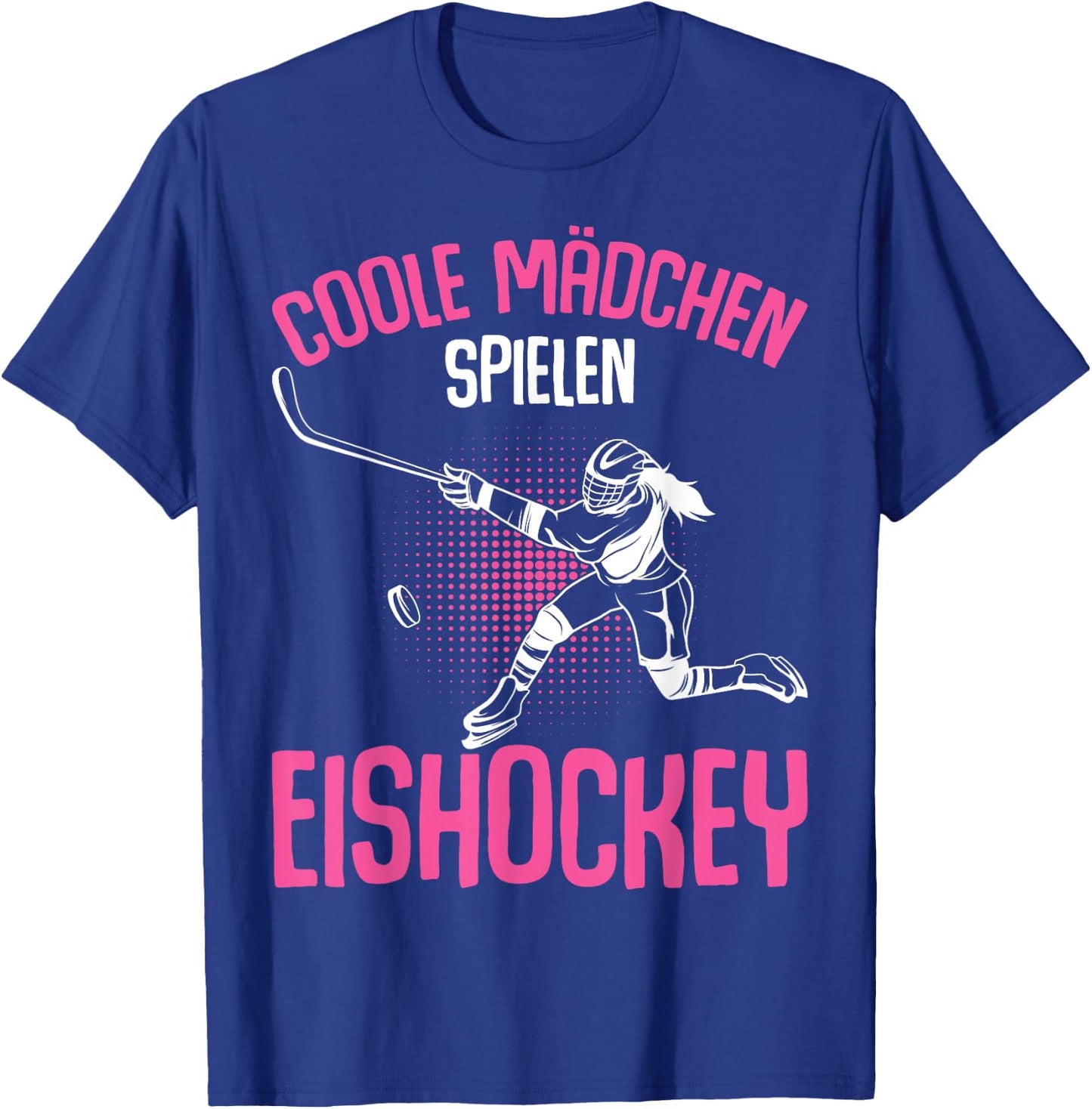 Cool Girls Play Ice Hockey Hockey Ice Hockey Player , black, s T-Shirt - T-Shirt | Royal