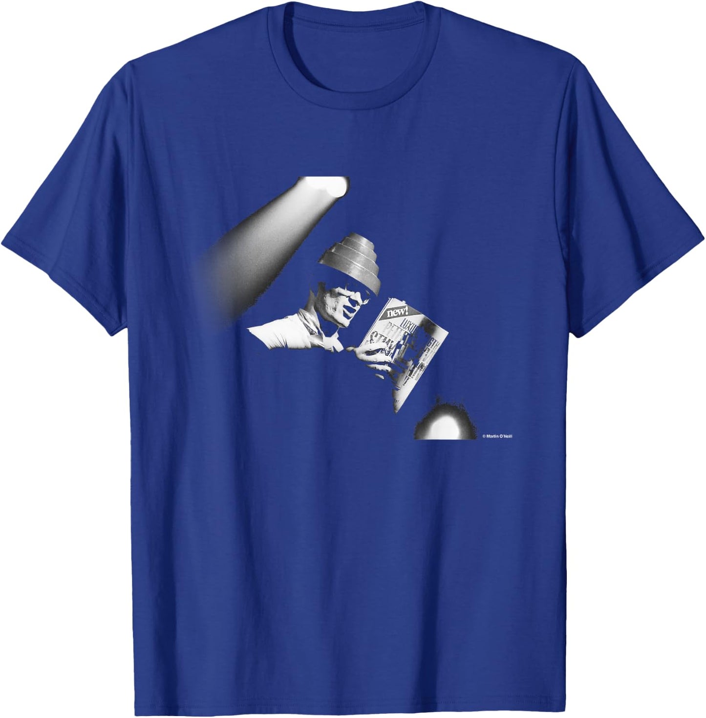 Mark Mothersbaugh Devo Live Photo By Martin O'Neill T-Shirt - T-Shirt | Royal