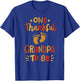 Thanksgiving Pregnancy Announcement Family Thankful Grandpa T-Shirt - T-Shirt | Royal