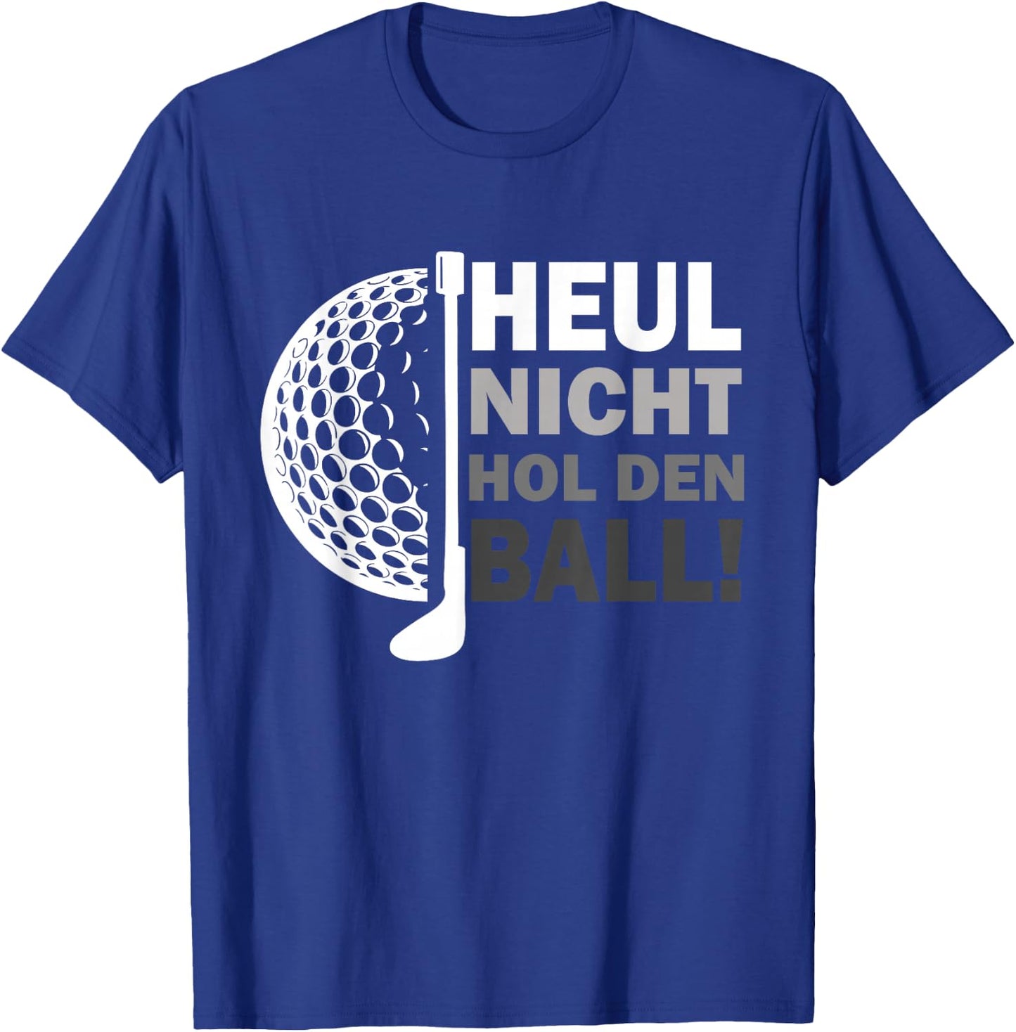Witziges Golfspieler Golf Golfball Golfschläger T-Shirt - T-Shirt | Royal