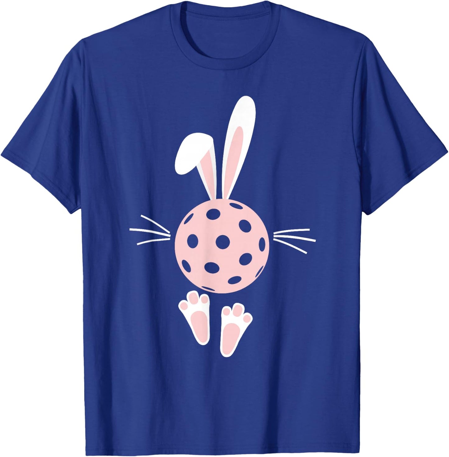 Pickleball Lover Easter Bunny Ears Feet Kids Toddler Adult T-Shirt - T-Shirt | Royal