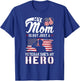 My Mom Is Not Just A Veteran She's My Hero Veterans Day Kids T-Shirt - T-Shirt | Royal