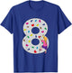 8.Geburtstag Party Klettern Bouldern Kinder Geburtstag Girl T-Shirt - T-Shirt | Royal