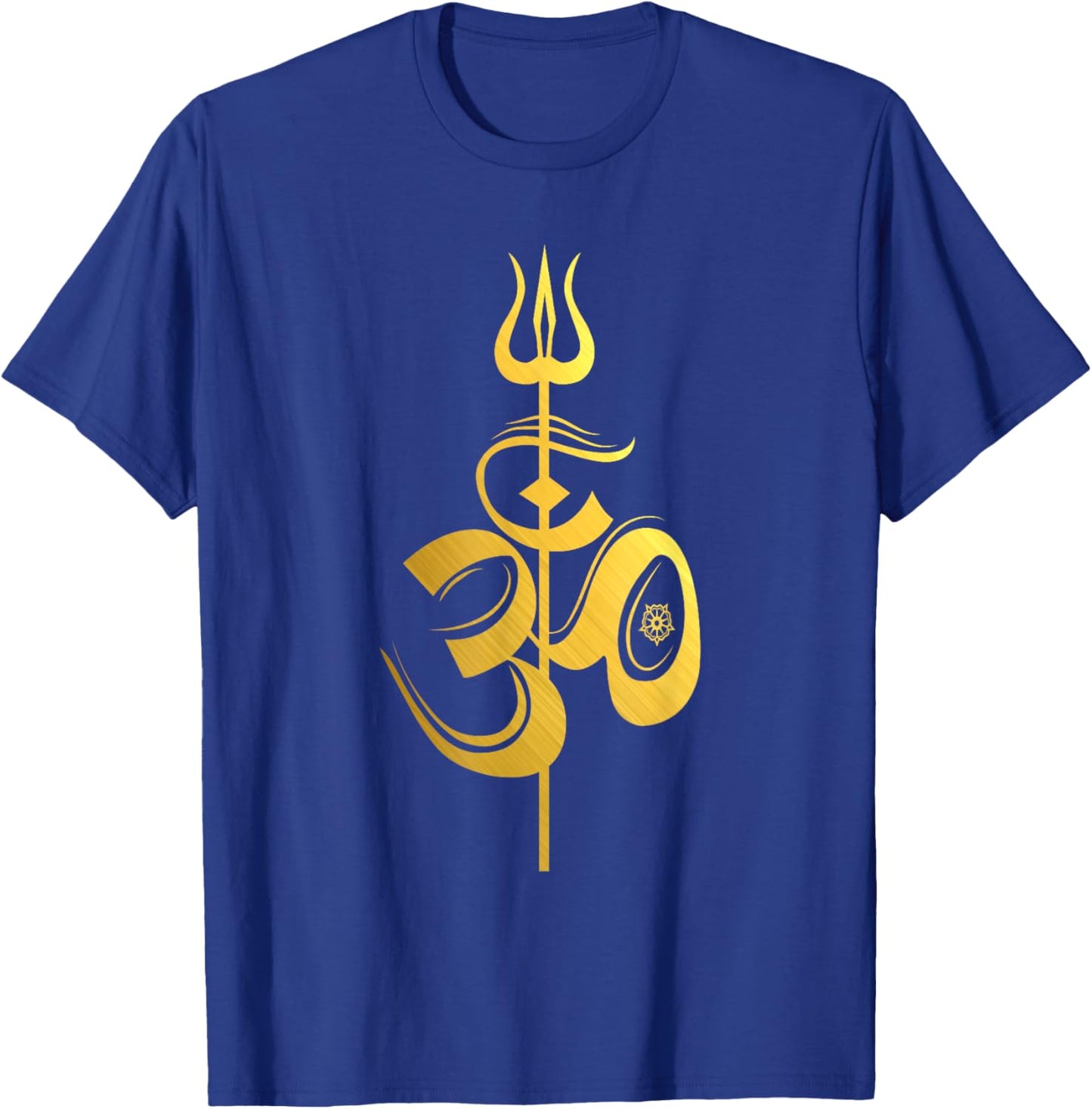 OM-Lord Shiva Divine Spear Trident Trishul T-Shirt - T-Shirt | Royal