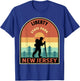 Liberty State Park NJ Retro T-Shirt - T-Shirt | Royal