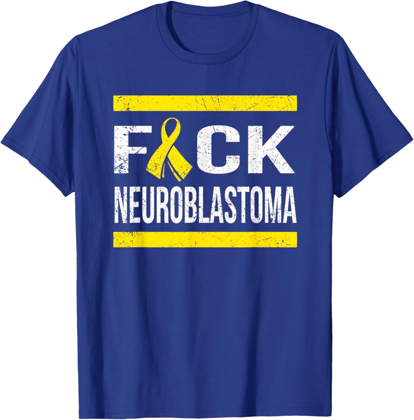 Support Neuroblastoma Awareness T Shirt T-Shirt - T-Shirt | Royal