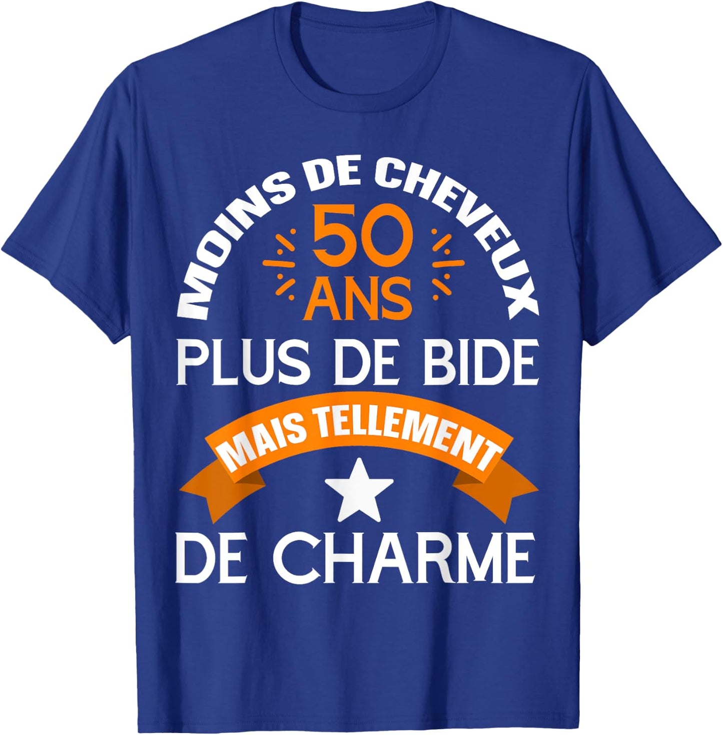 Birthday 50 years 1973 man humour , Black T-Shirt - T-Shirt | Royal