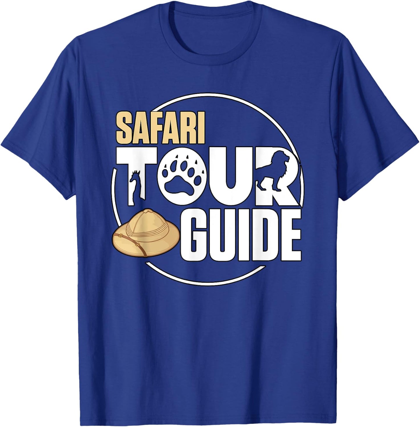 Safari Tour Guide Africa Zoo Costume T-Shirt - T-Shirt | Royal