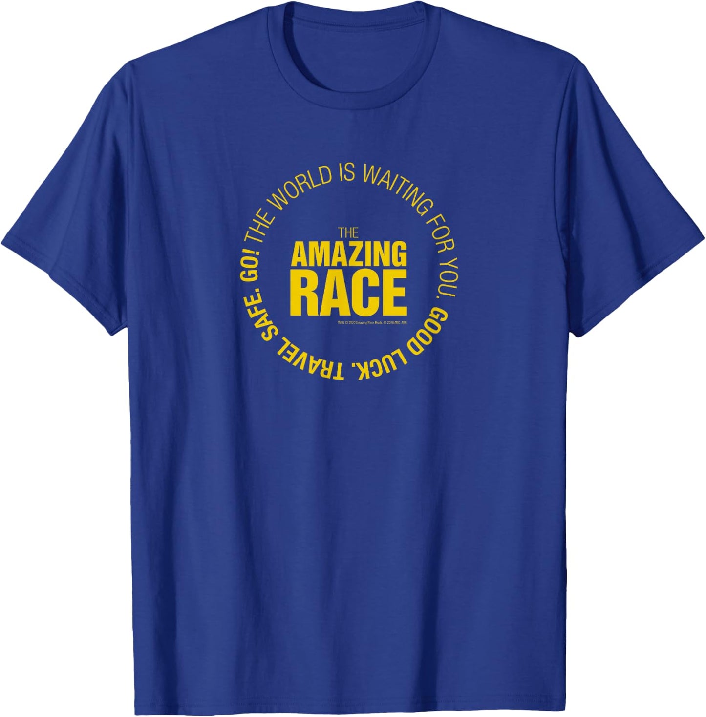 The Amazing Race Yellow Starting Badge T-Shirt - T-Shirt | Royal