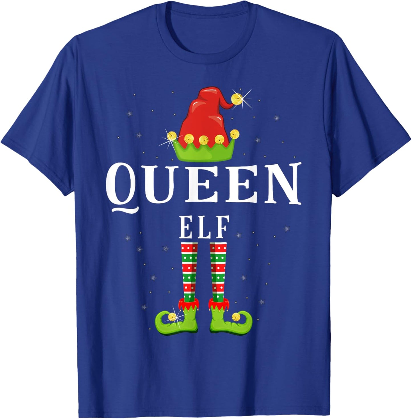 Queen Elf Christmas Matching Xmas Pajama T-Shirt - T-Shirt | Royal