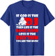 If God Is The DJ T Shirt Music Disk Jockeys Dance Club Gift T-Shirt - T-Shirt | Royal