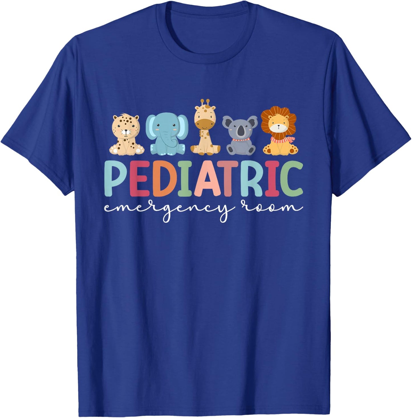 Pediatric Emergency Room Peds ER Nurse Pediatric ER Nurse T-Shirt - T-Shirt | Royal