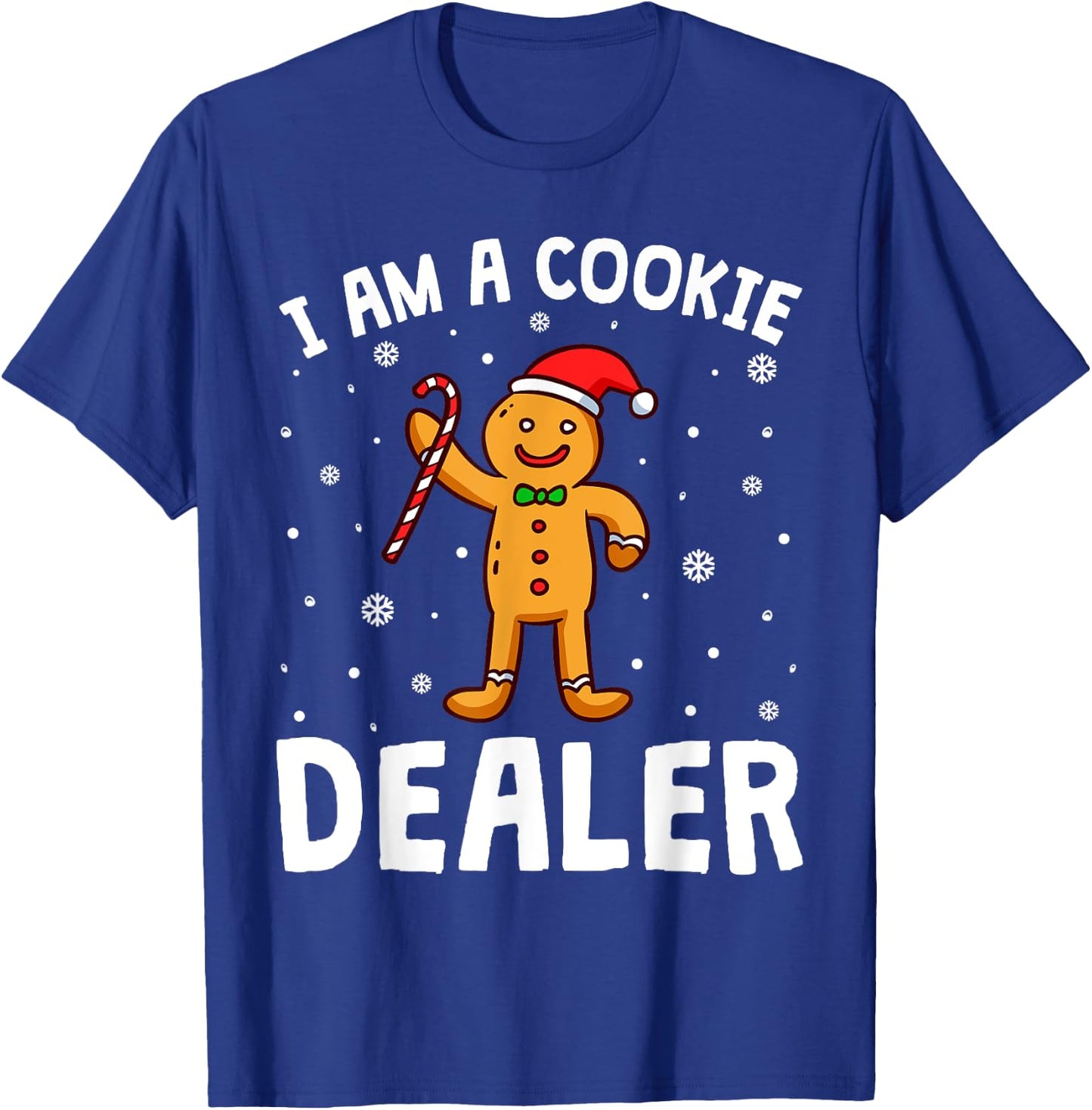 I'm A Cookie Dealer Christmas Seller Baking Crew Boys Girl T-Shirt - T-Shirt | Royal