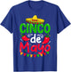 Cinco De Mayo Lets Fiesta Squad 5 De Mayo Mexican Men Women T-Shirt - T-Shirt | Royal