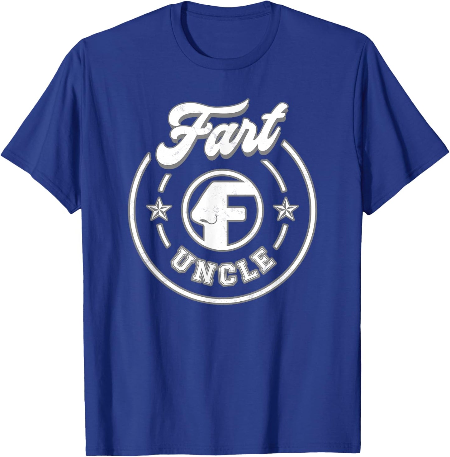 Uncle Fart Funny T-Shirt - T-Shirt | Royal