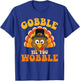 Gobble til you wobble turkey for thanksgiving family dinner T-Shirt - T-Shirt | Royal