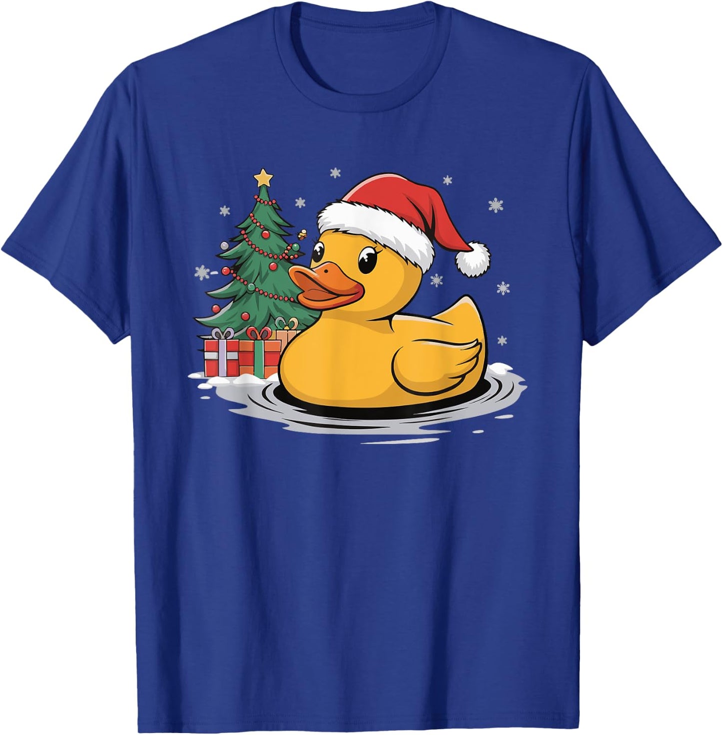 Rubber Duck Christmas T-Shirt - T-Shirt | Royal