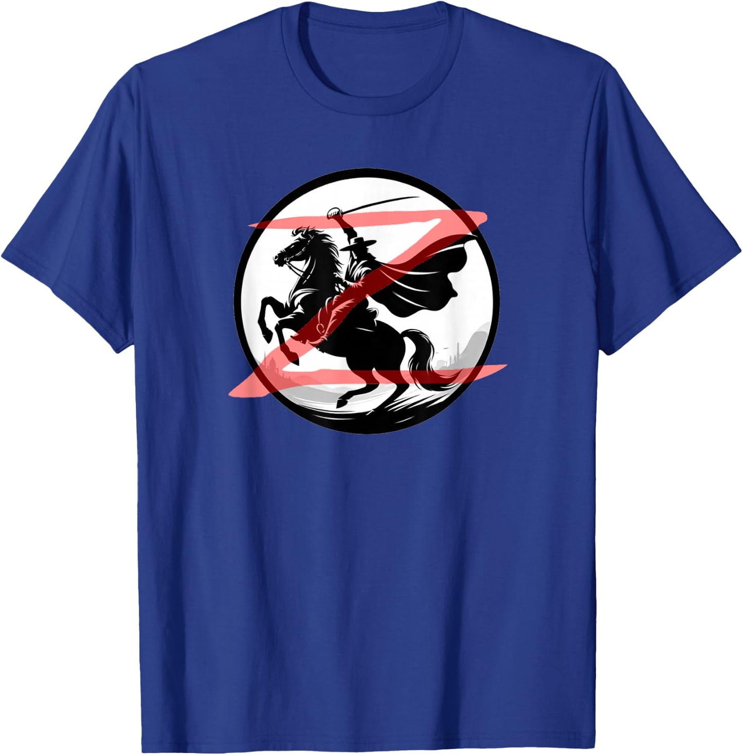 Zorro , grey, S T-Shirt - T-Shirt | Royal