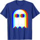 Vaporwave Ghost Retro Halloween Techno EDM Psychedelic , Black, S T-Shirt - T-Shirt | Royal