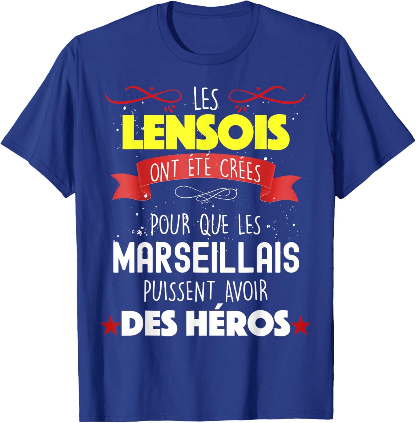 RC Lens Man Funny Dad Grandpa Tonton Boy Football Fan , Black, S T-Shirt - T-Shirt | Royal