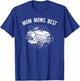 Fun Lawn Mower Mom Mows Lawnmower T-Shirt - T-Shirt | Royal