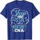 Sleep Is For Sissies I Am A Night Shift CNA Nursing Student T-Shirt - T-Shirt | Royal