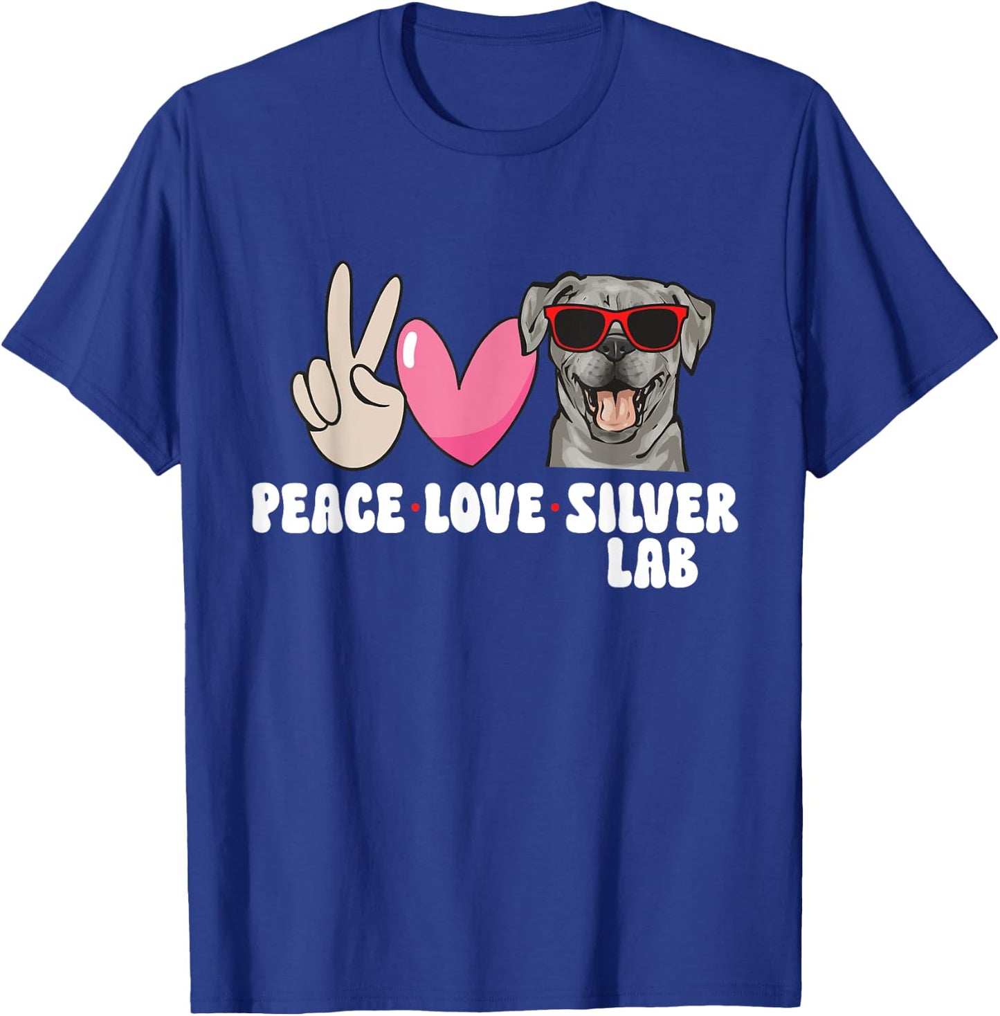 Silver Labrador Retriever Silver Lab T-Shirt - T-Shirt | Royal