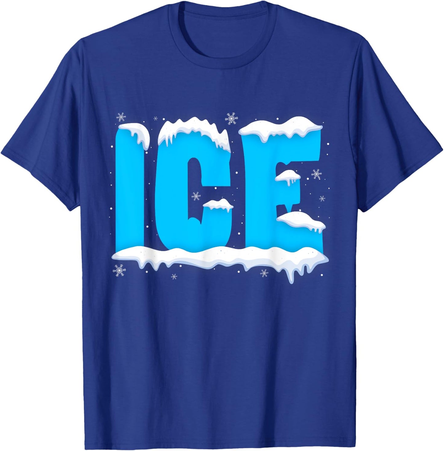 Ice and Fire Halloween Party Costume Couples Family Matching T-Shirt - T-Shirt | Royal