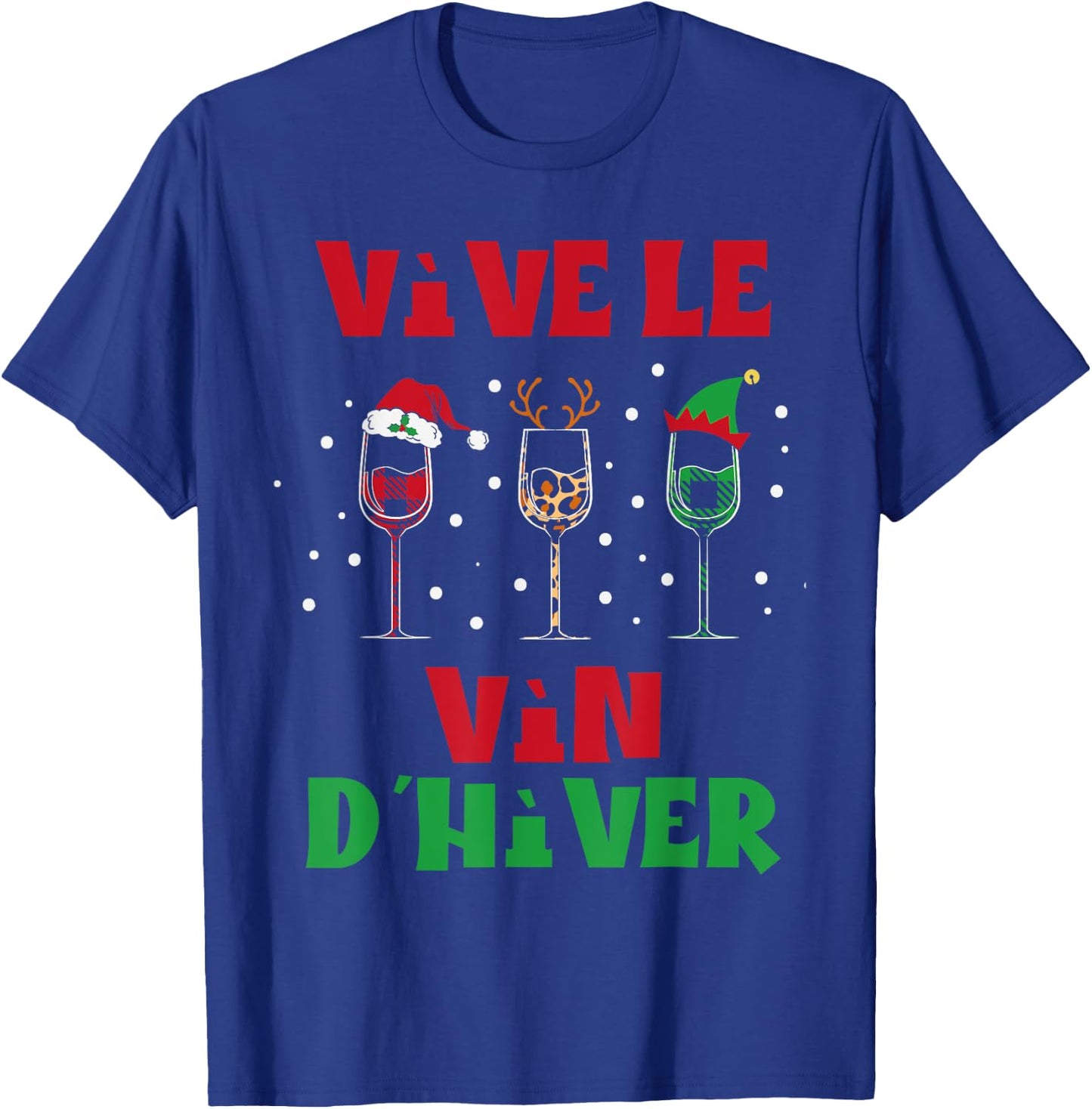 Long live winter wine humor christmas man beauf amateur wine T-Shirt - T-Shirt | Royal