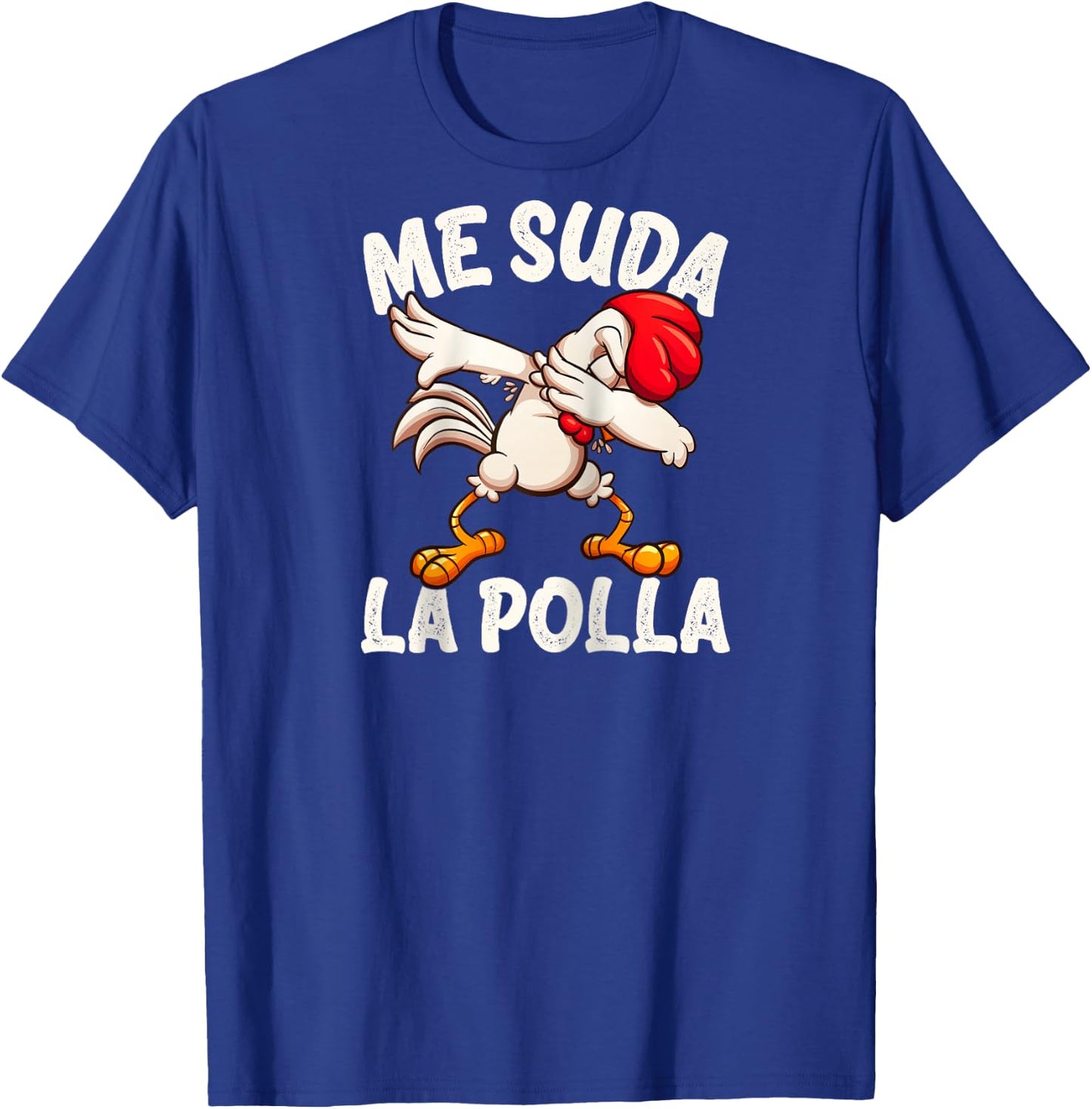 Me Suda la Polla Funny Chicken Whisperer Raglan Baseball T-Shirt - T-Shirt | Royal
