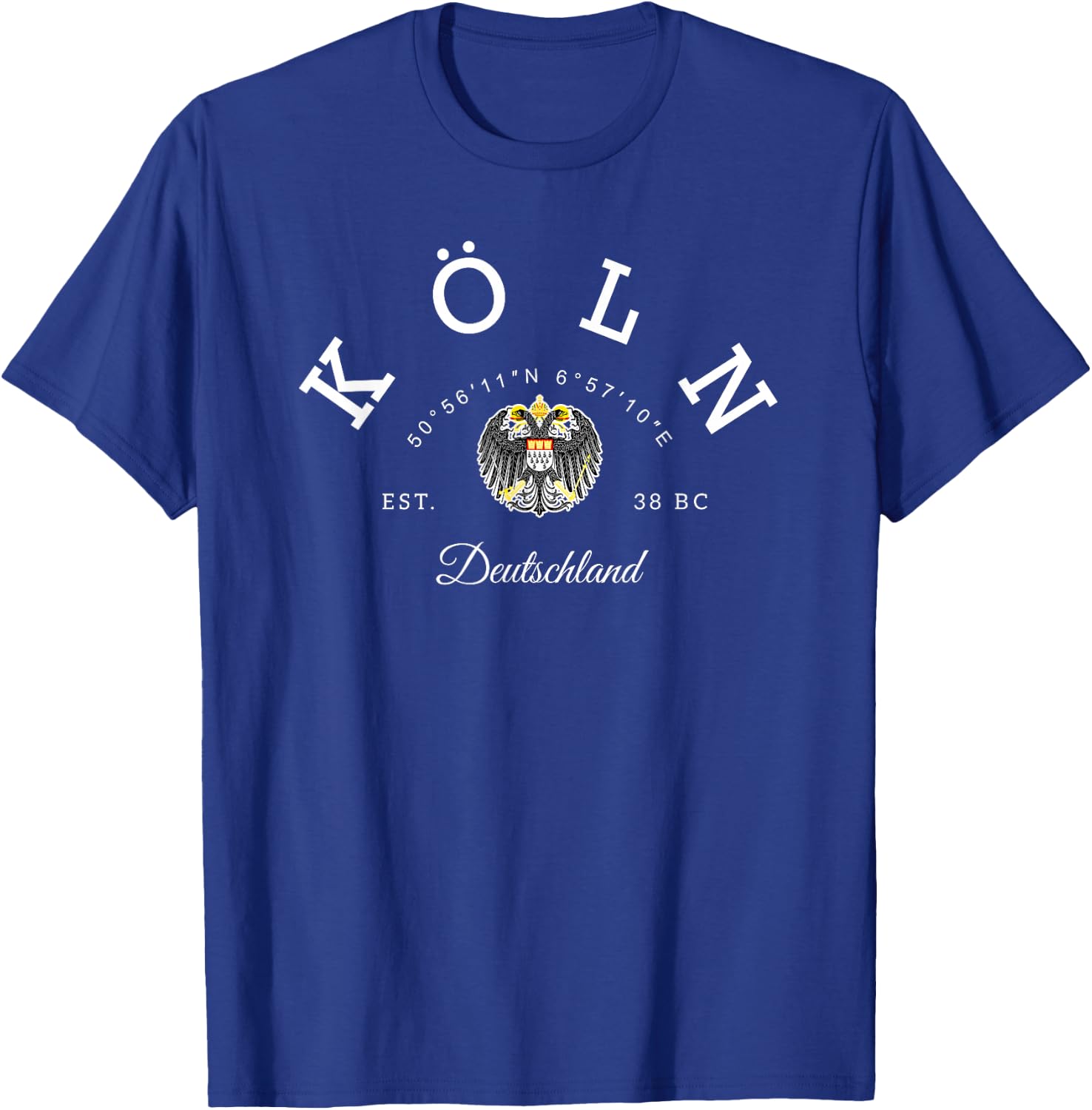 Koln Germany family trip Koln gift, Koln trip, Germany Koln T-Shirt - T-Shirt | Royal