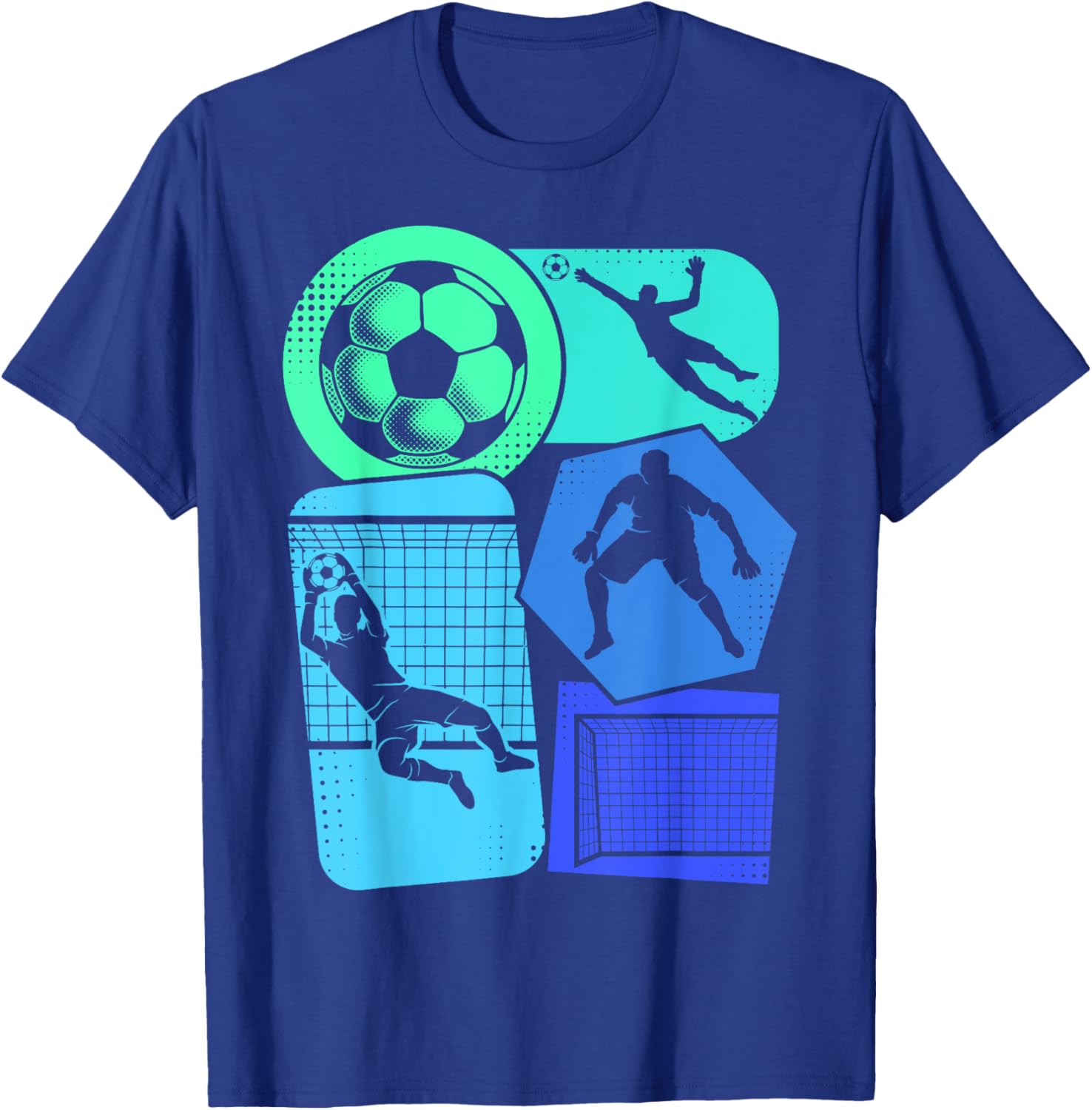 Football Goalkeeper Children's T-Shirt - T-Shirt | Royal