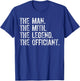 The Man Myth Legend Wedding Officiant Marriage For The bride T-Shirt - T-Shirt | Royal