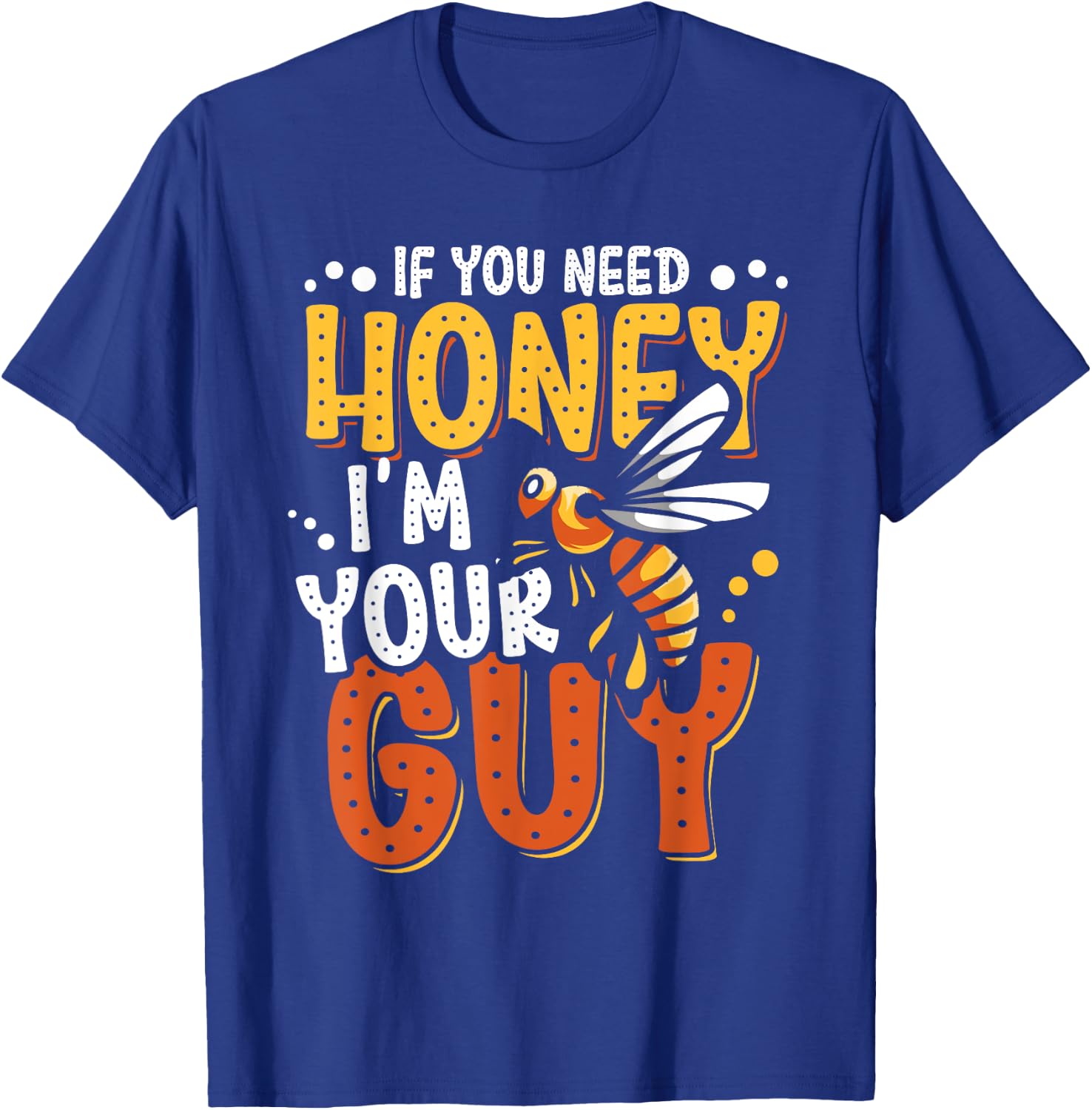 Funny Beekeeper Gifts Beehive Honey Farmer Bee Apiarists T-Shirt - T-Shirt | Royal
