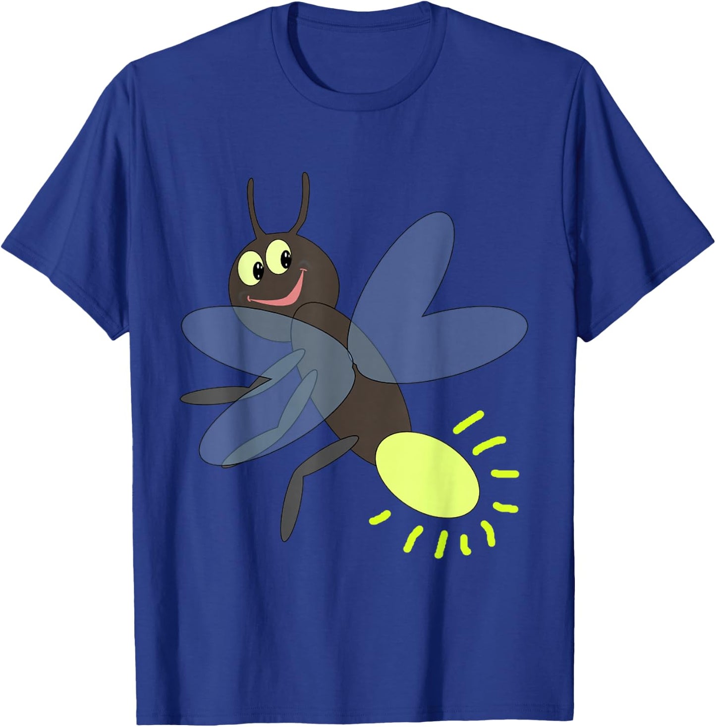 Lightning Bug Firefly Buggy Bug T-Shirt - T-Shirt | Royal