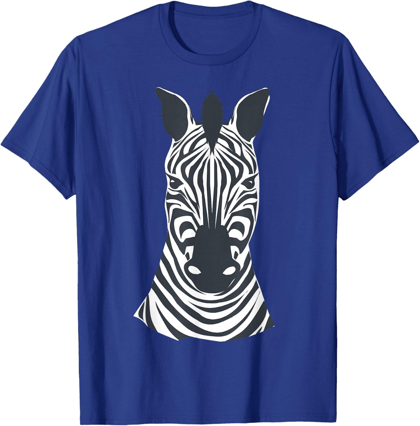 DIY Fancy Dress Kids Zebra Face Costume Boys Girls Child , black T-Shirt - T-Shirt | Royal