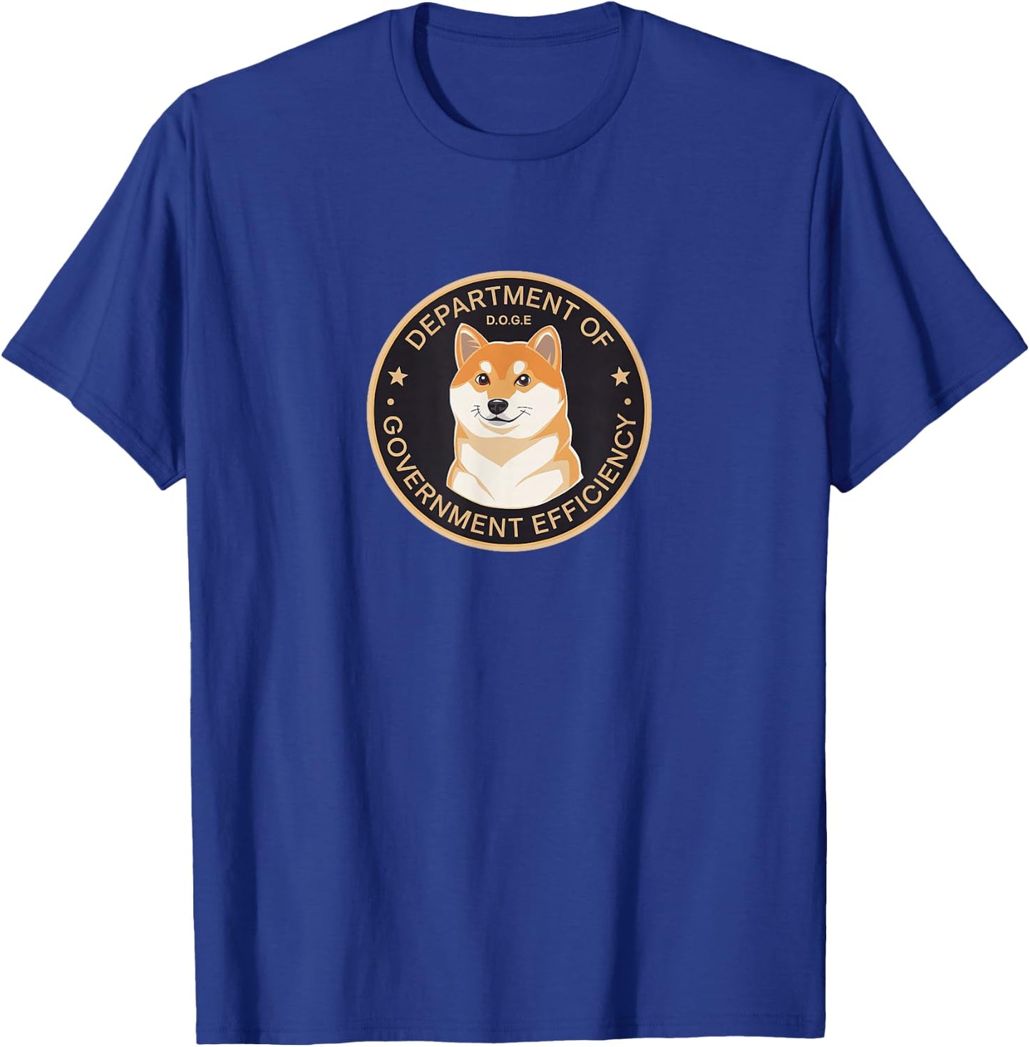 Dog Lover SHIBA Inu Puppy Mom & Dog Dad Kids Teens DOGE Department Of Government Efficiency Shiba Inu Dog Coin T-Shirt - T-Shirt | Royal