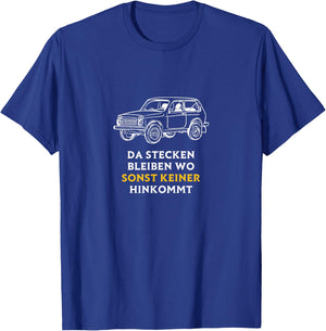 Lada Niva 4x4 Offroad Russland DDR Osten UdSSR Geländewage T-Shirt - T-Shirt | Royal