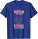Zum Turnen Geboren Zur Schule Gezwungen Turnen Turner T-Shirt - T-Shirt | Royal